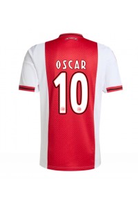Fotbalové Dres Ajax Oscar Gloukh #10 Domácí Oblečení 2025-26 Krátký Rukáv